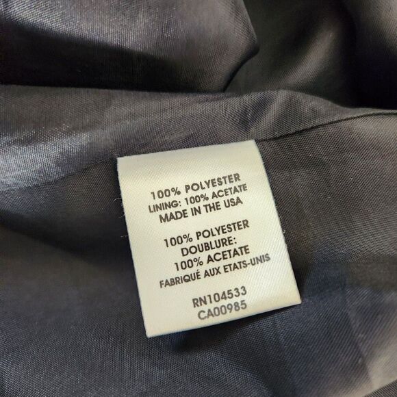 Nanette Lepore Circuit Skirt Solid Black Womens Size 8 Pleated Lined - Picture 11 of 11